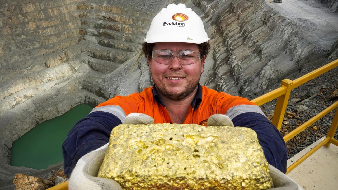 Evolution Mining gold mine at Lake Cowal, near West Wyalong, in NSW.