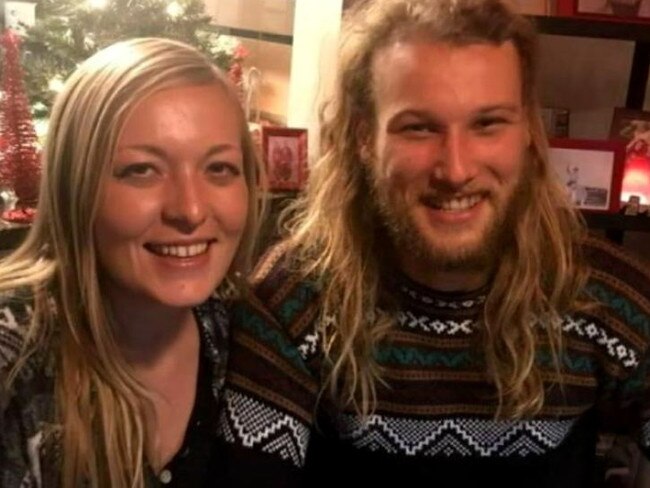 Christophe Weder Lucas Fowler and his girlfriend Chynna Deese were “so in love”. Picture: Supplied