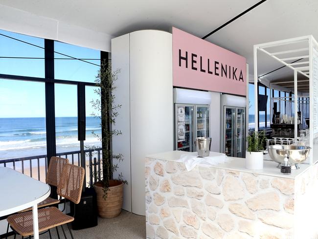 Hellenika corporate lounge is the place to be. Picture: Richard Gosling