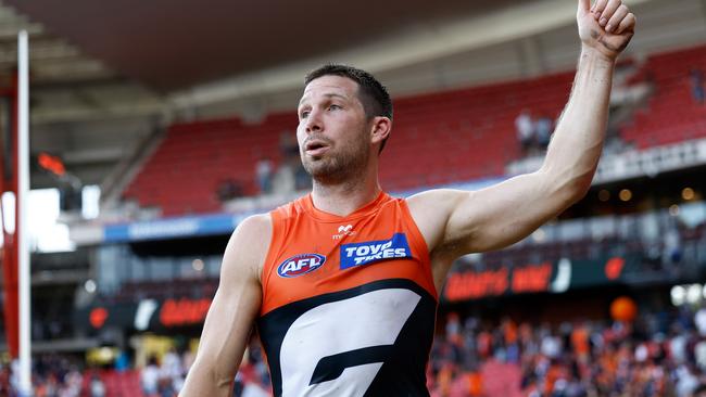 Toby Greene is one of the top players in the game at the moment. (Photo by Michael Willson/AFL Photos via Getty Images)