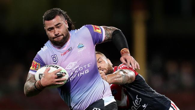 Andrew Fifita isn’t thinking about his playing future. Picture: Mark Metcalfe/Getty