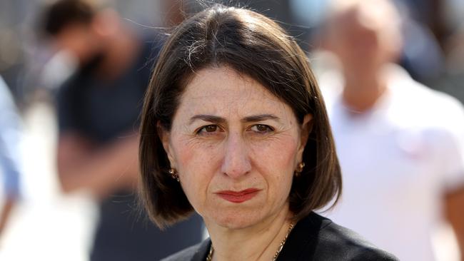 Premier Gladys Berejiklian has been accused of lacking any policy-making ability. Picture: Damian Shaw