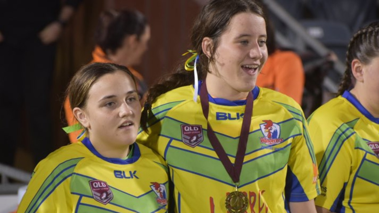 Wanderers U17 Girls defeated Norths 23-6 in the RLMD Grand Final. Picture: Matthew Forrest