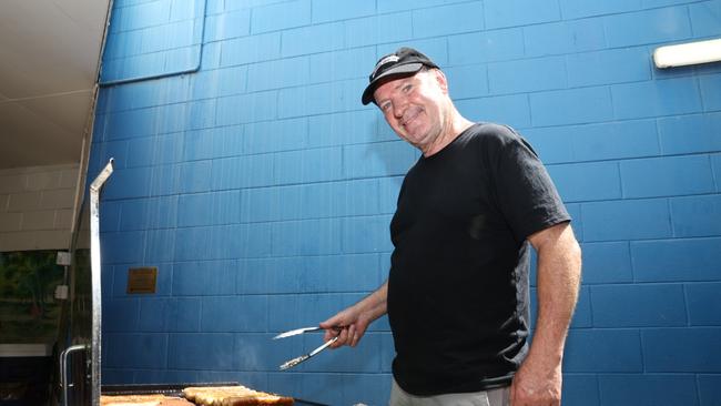 Democracy sausages at Nakara as Territorians cast their votes on May 3, 2025. Picture: Pema Tamang Pakhrin