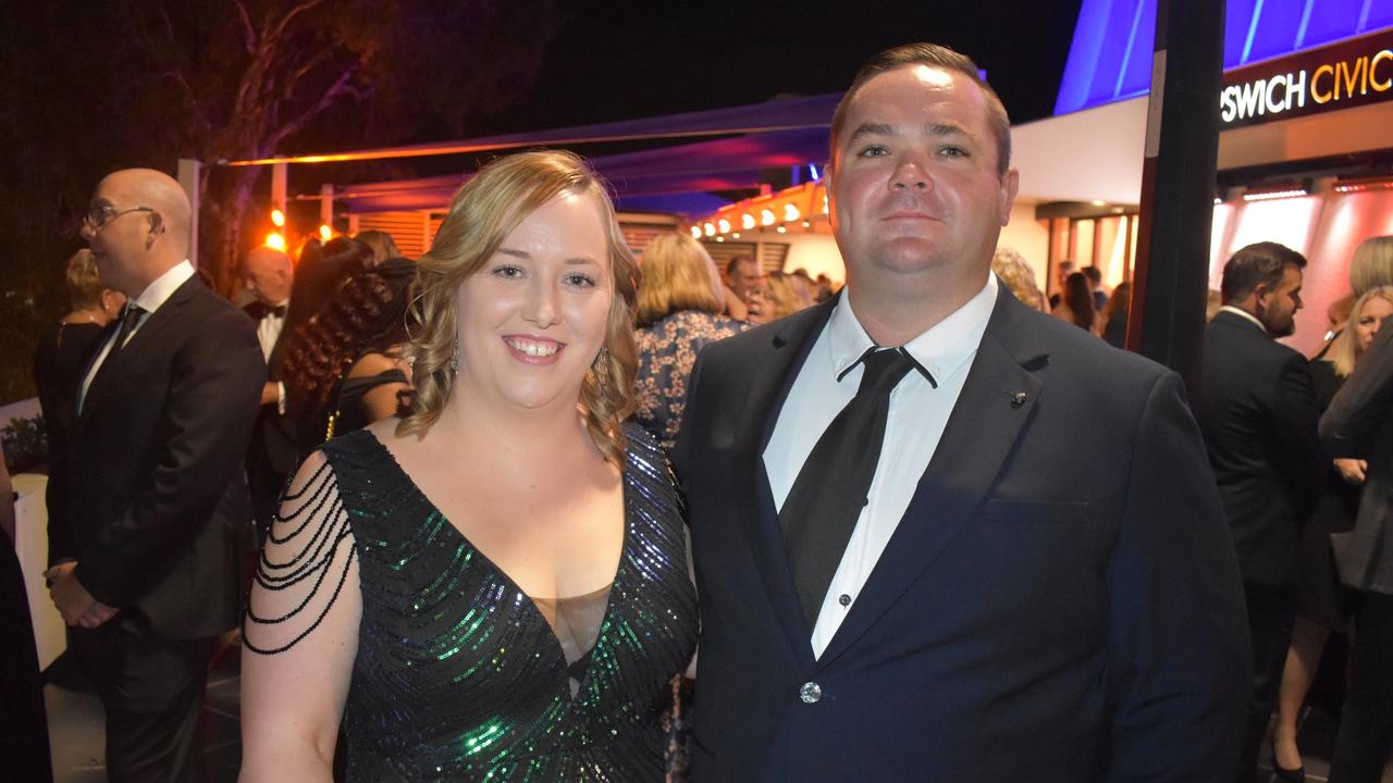 Jason and Sarah Hinkle. IHF Gala Dinner, April 22, 2023