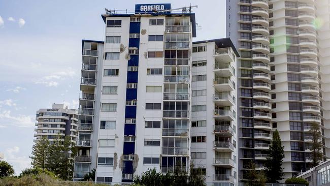 Garfield Towers at 43-49 Garfield Tce, Surfers Paradise. Picture: Jerad Williams