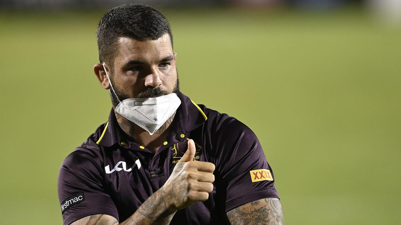 Adam Reynolds will miss the Broncos’ season opener after contracting Covid last week. Picture: Ian Hitchcock/Getty Images