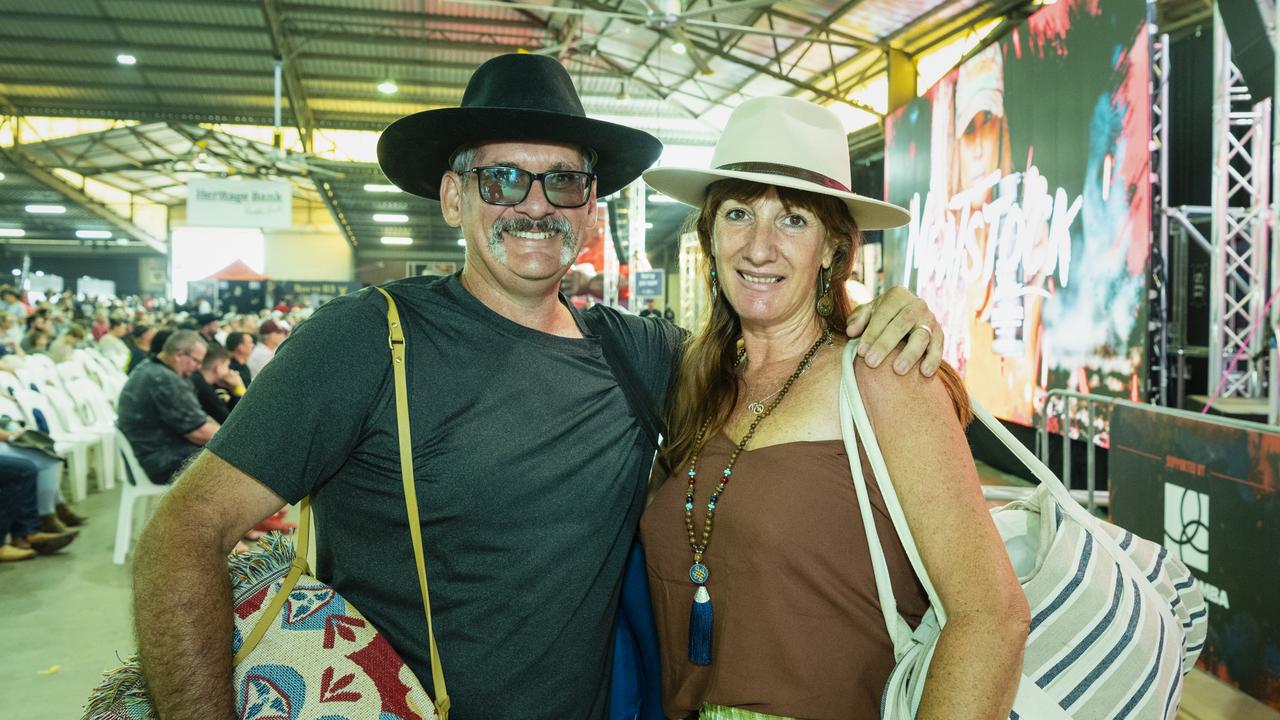 Glenn and Melissa Ashby at Meatstock at Toowoomba Showgrounds, Friday, April 8, 2022. Picture: Kevin Farmer