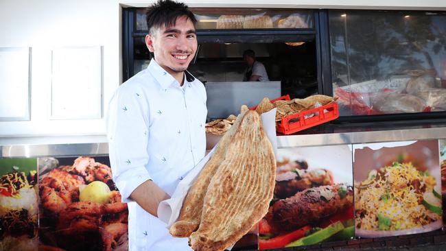 Farid Sarwari from Kabul kitchen. Picture: Rebecca Michael