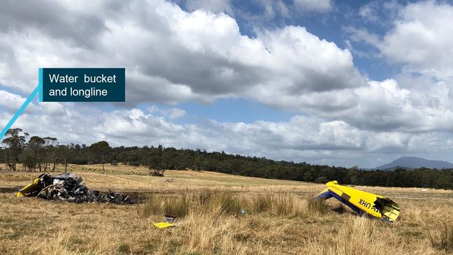 The Australian Transport Safety Bureau has handed down its report into the crash of a UH-1 Huey accident in northern Tasmania in 2022.