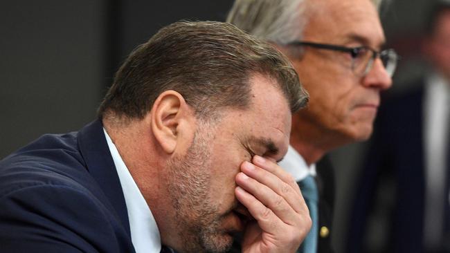 How can FFA replace Ange Postecoglou if they’re not in charge? AFP Photo / William West