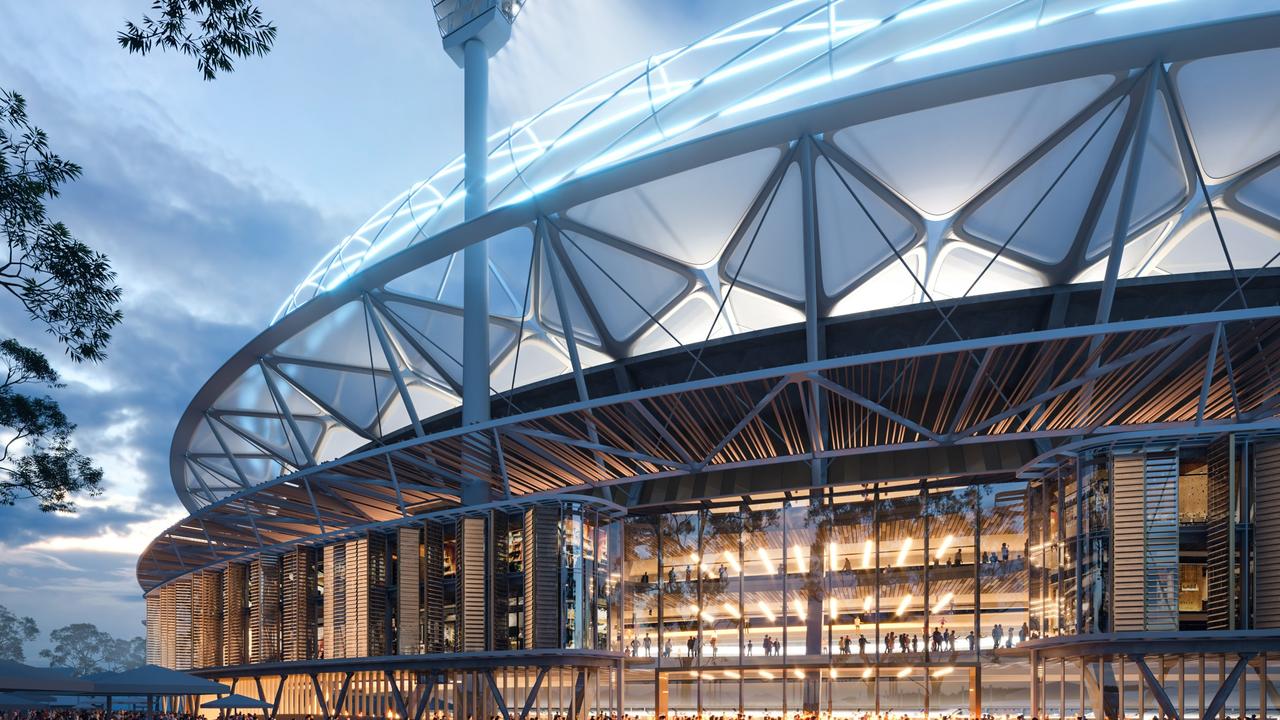 Renders of new plans for MCG Picture: Supplied