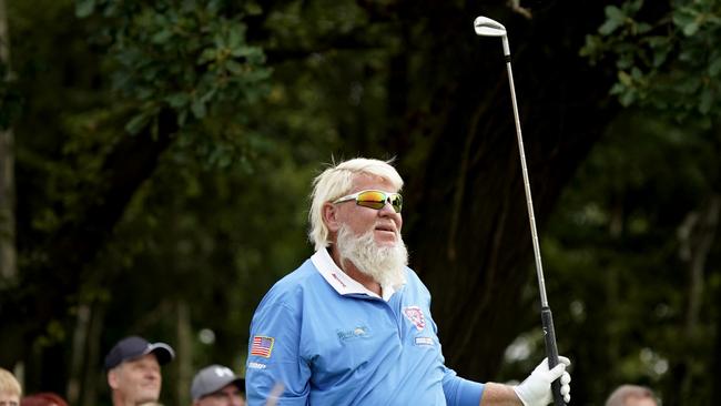 John Daly draws a crowd wherever he goes. Picture: Getty