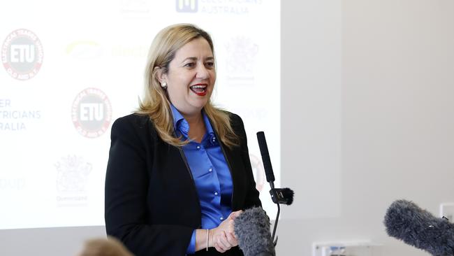 Queensland Premier Annastacia Palaszczuk said the new facility would bring juveniles closer to family. Picture: NCA NewsWire / Josh Woning