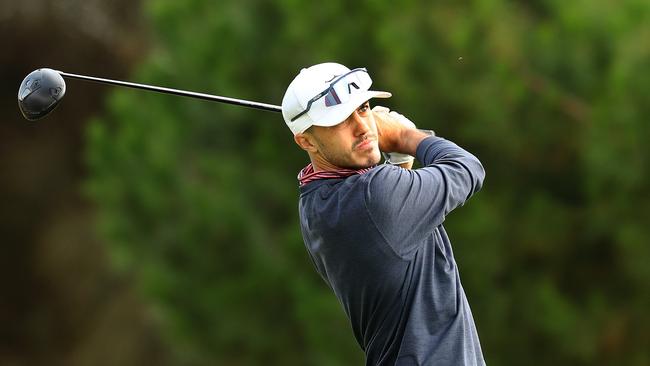 Brad Close playing in the Pro-Am as prelude to Vic Open at 13th Beach Golf Links. Picture: Alison Wynd