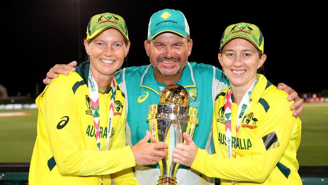 Meg Lanning and Rachael Haynes will be recognised for all their achievements. Picture: Phil Walter-ICC/ICC via Getty Images