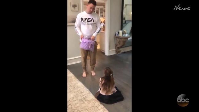 Channing Tatum tricks daughter saying he ate all her candy