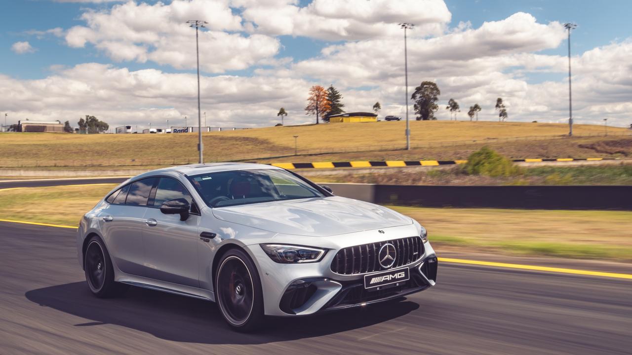 Photo of the Mercedes-Benz GT 63S. Picture: Thomas Wielecki.