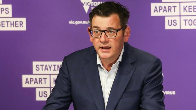 Victorian Premier Dan Andrews has played a big part in millions of Australians becoming lockdown-loving losers. Picture : NCA NewsWire / Ian Currie