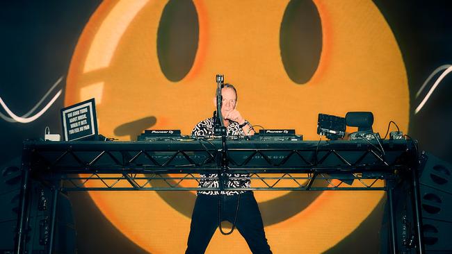 Fatboy Slim returned to South Australia for the first time since 2023. Picture: Robert McArthur Hi Fi Way