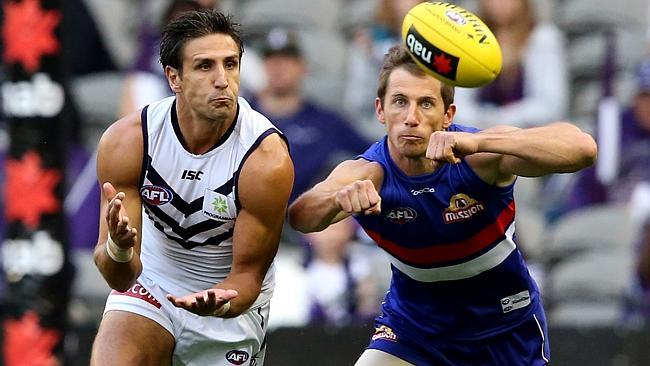 Matthew Pavlich has enjoyed a strong pre-season. Picture: Wayne Ludbey