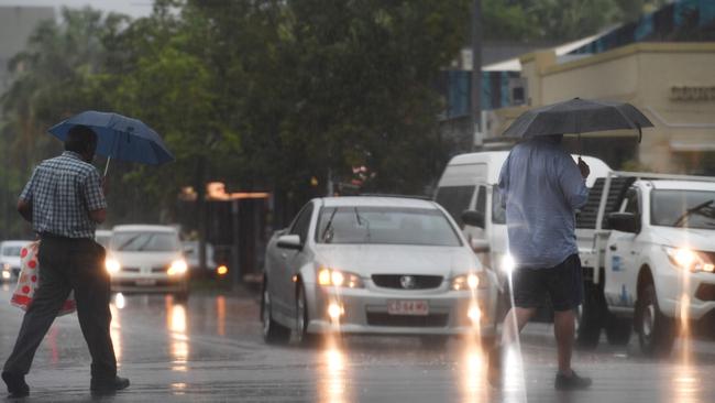 Darwin can expect more rain this wet season and an earlier onset of the monsoon. Picture Katrina Bridgeford.