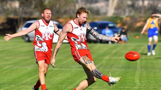 Isaac Frahn has starred again for Paringa in the RIFL. Picture: Paringa Football Club