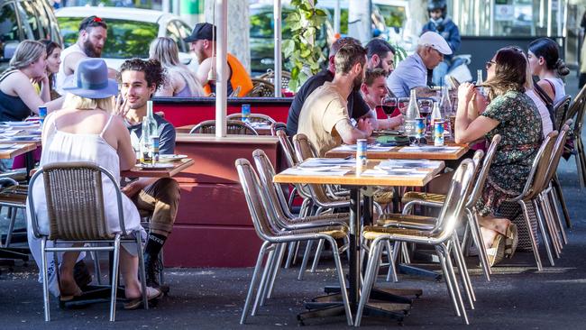 Melbourne food businesses are ‘feeling the pinch’ as operating costs rise. Picture: Jake Nowakowski