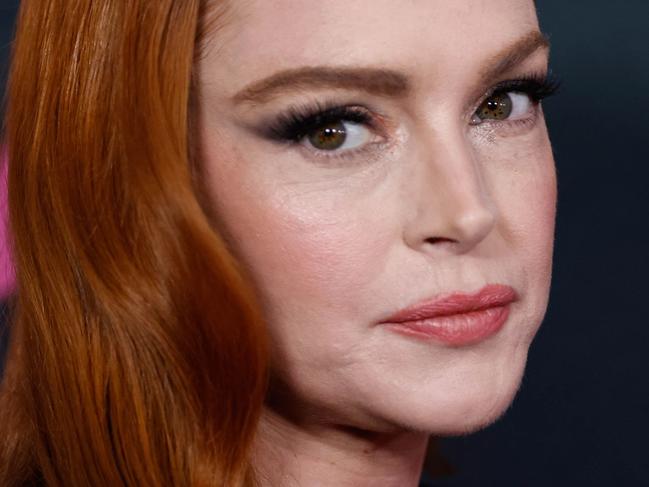 US actress Lindsay Lohan arrives for the premiere of Paramount Pictures' 