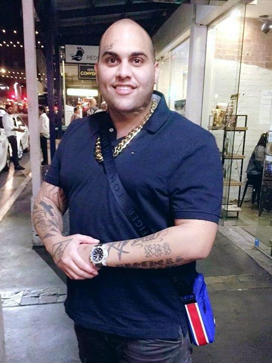 SA Rebels bikie Bradley Daniele.