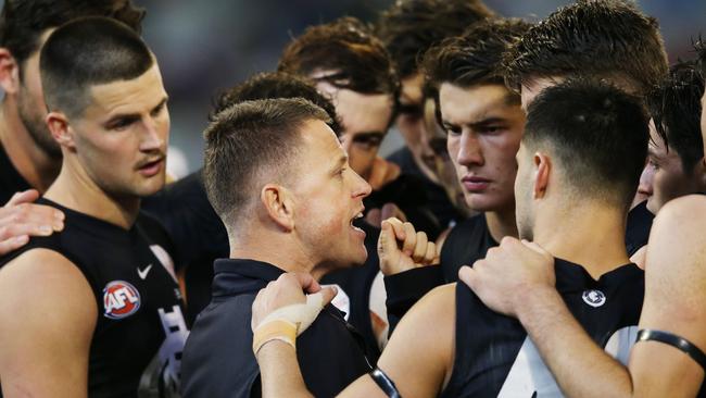 Carlton has sacked coach Brendon Bolton. Picture: Michael Dodge/AFL Photos/Getty Images.