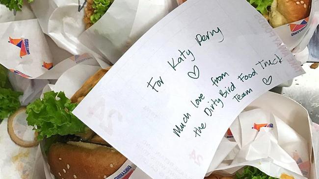 Katy Perry loved a western Sydney chicken truck so much, she ordered another seven burgers at The Voice Australia’s grand finale.