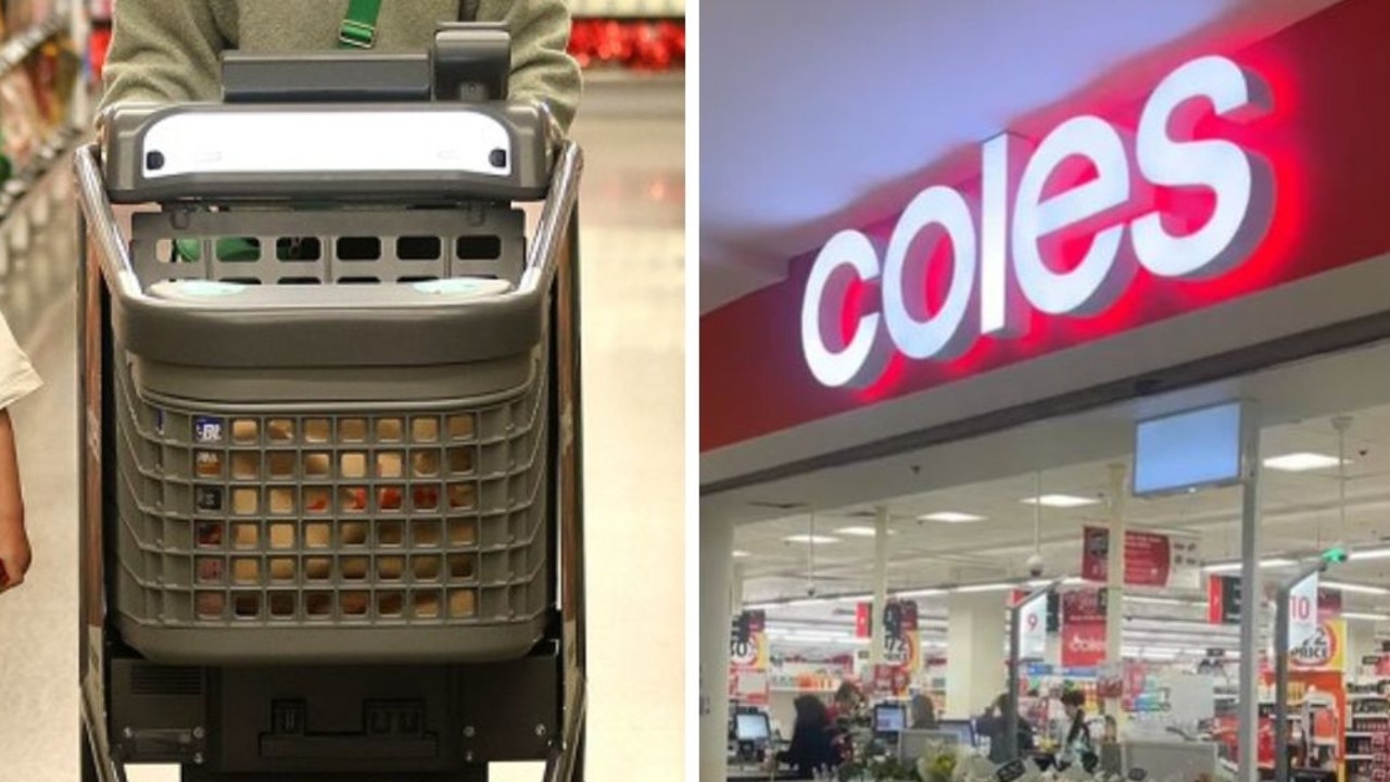 Coles launches AI-powered shopping trolley