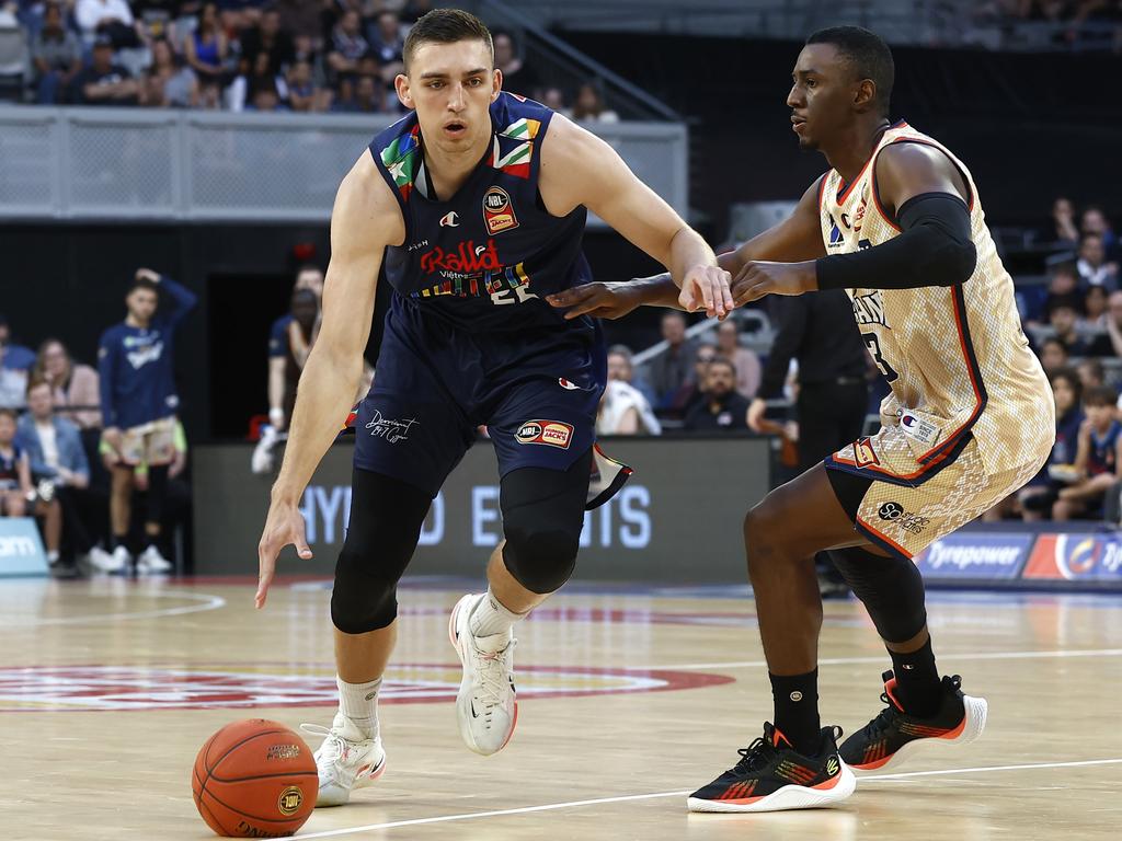 Melbourne United forward Mason Peatling has come under fire for “dirty” tactics - a claim his club strongly denies. Picture: Getty Images.