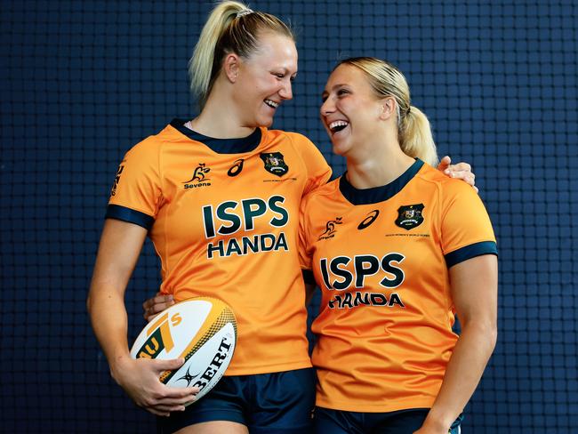 Sisters Maddison and Teagan Levi. Picture: Getty Images