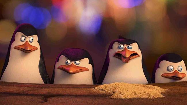 Franchise spin-off ... Penguins of Madagascar get their own film. Picture: Supplied.