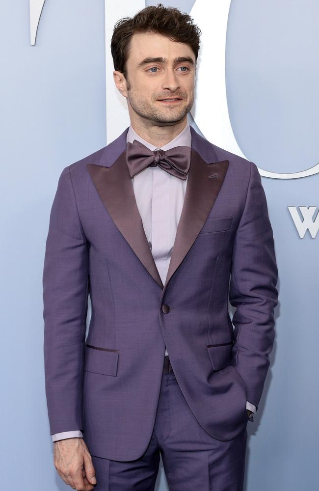 Radcliffe played ‘the boy who lived’. Picture: Dimitrios Kambouris/Getty Images for Tony Awards Productions