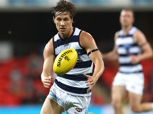 Former Cat Lachie Fogarty is trying to make his mark at Carlton. Picture: AFL Photos/via Getty Images