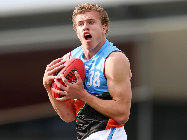 Jed Walter booted nine goals in four matches for the Allies. (Photo by Sarah Reed/AFL Photos via Getty Images)