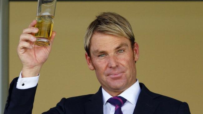 Shane Warne loves a party, and Liz Hurley. Picture: Getty Images) 