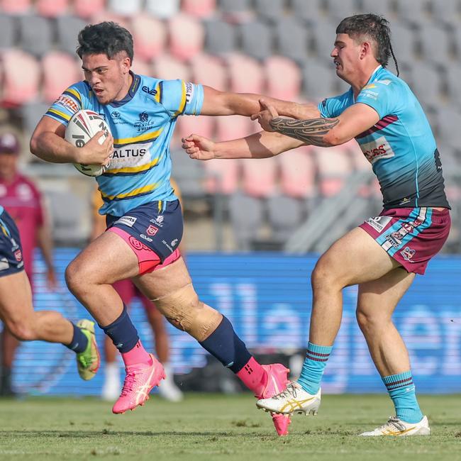 Meninga Cup, Semi Final, Norths Devils V Mackay Cutters. Picture by Stephen Archer