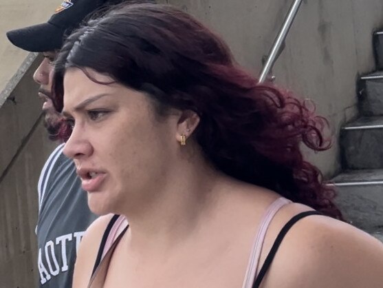 Jerralee Cassidy, 30, leaving Beenleigh District Court