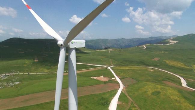 Meridian is building a new wind farm in New Zealand.