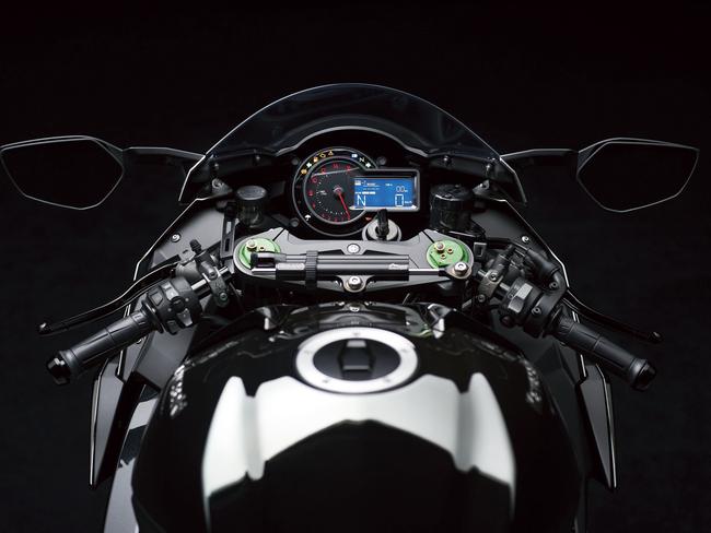 Serious grunt ... the bike’s supercharged engine uses aerospace technology. Picture: Supplied