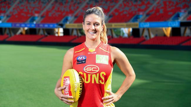 Suns AFLW player Maddy Roberts. Pic Tim Marsden