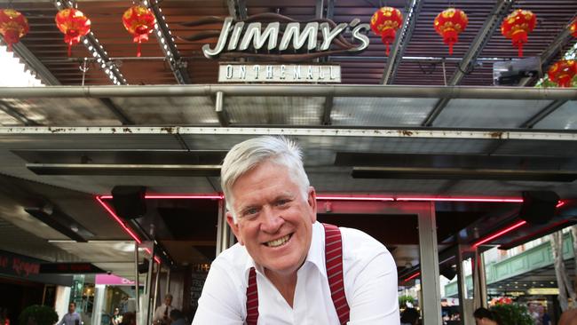 Mantle Group is owned by millionaire businessman Godfrey Mantle of the Mantle Group in front of Jimmy's in the Mall which will undergo a multi-million facelift.