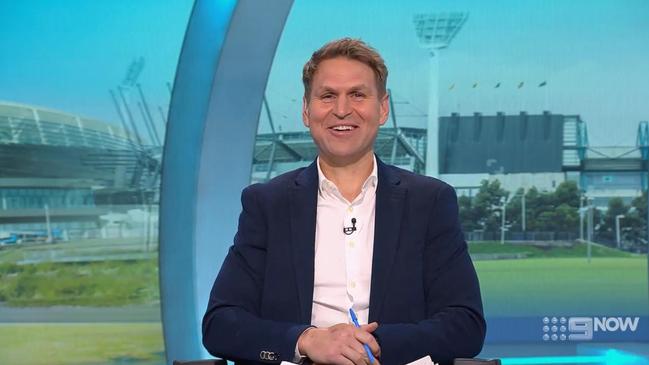 Channel 9 AFL commentator Kane Cornes.