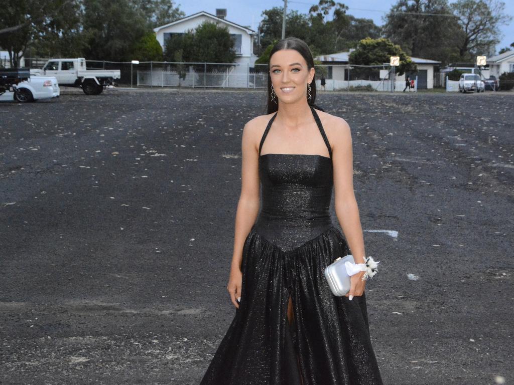 Lainee Nolan at the Dalby Christian College Formal