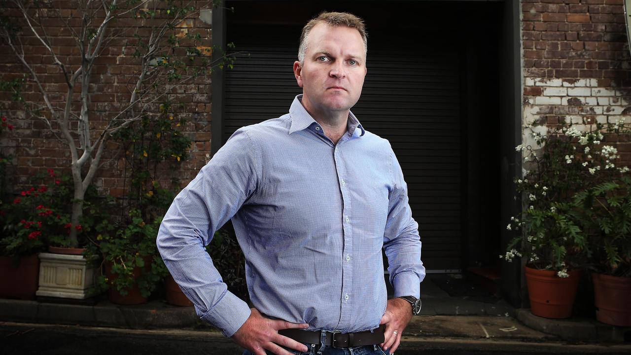 WARNING..NOT TO BE USED WITHOUT SPEAKING TO ANDREW WHITE FIRST..1/6/16: Angus Aitken, talking about stockbroking, alleged sexism and his treatment by Bell Potter, Pictured in Sydney. John Feder/The Australian.