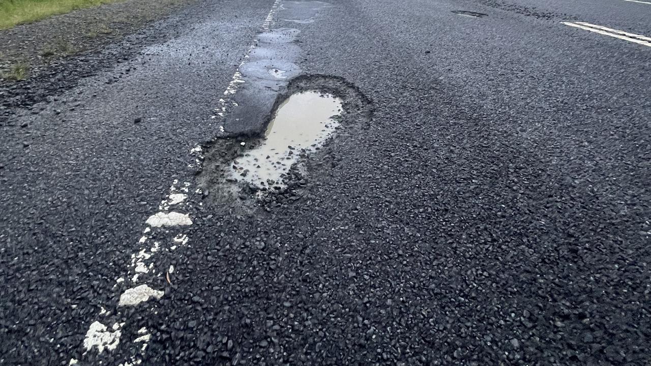 ‘Horrific’ amount of potholes on roads causing concern